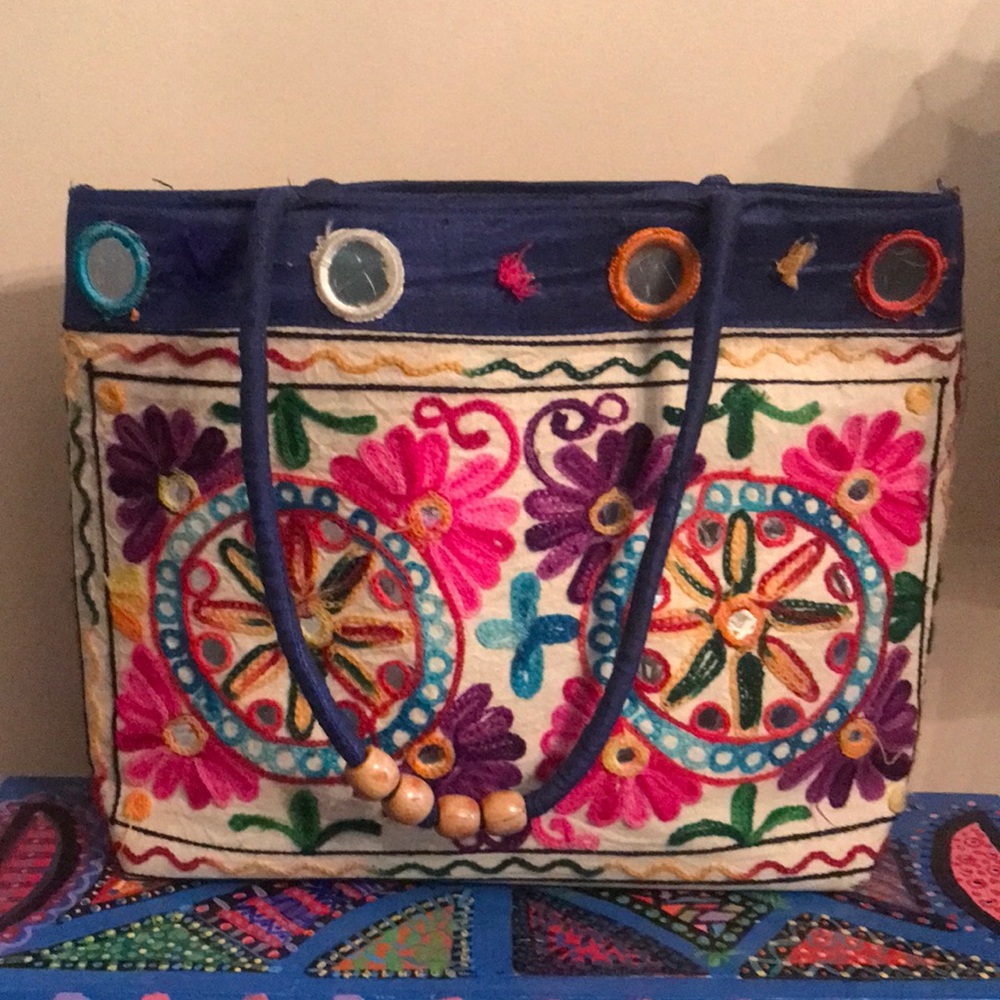 Boho Tote Bag - Picture 1 of 10